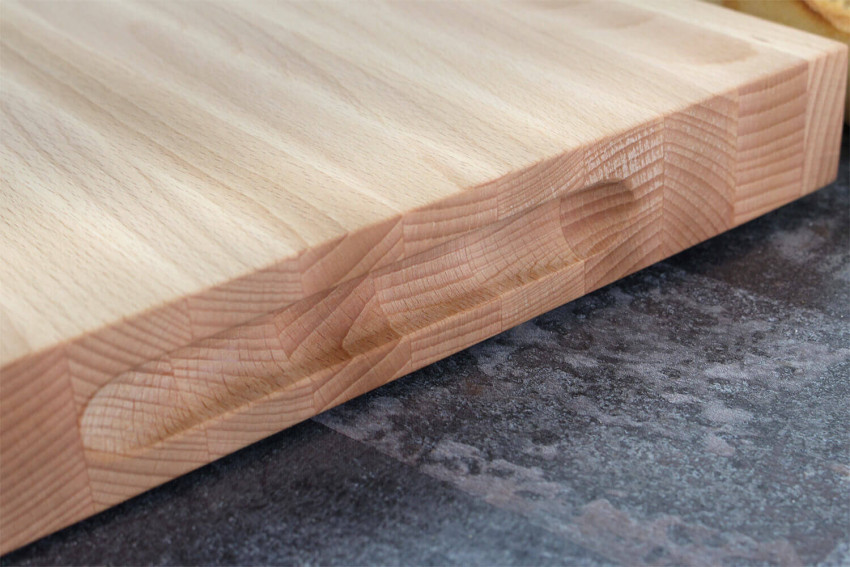 Planche à découper en bois de hêtre Fukito - 45x30x4cm