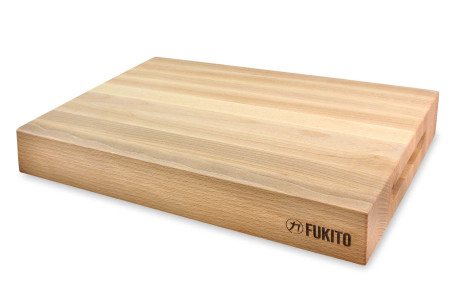 Planche à découper en bois de hêtre Fukito - 45x30x6,2cm